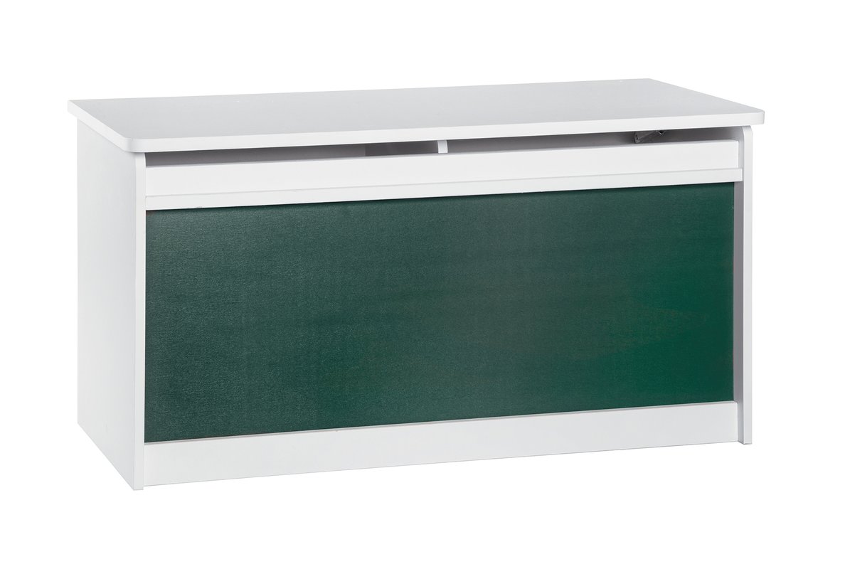 closetmaid kidspace chalkboard toy chest